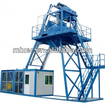 MBP08 30m3/h china  small mobile concrete batching plant for sale