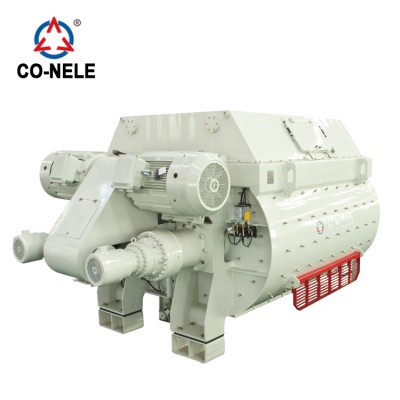 High efficiency JS3000 twin shaft concrete mixer manufacturers