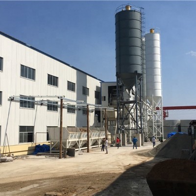 ISO9001/CE  60m3 -180 m3 ready mix concrete pipe manufacturing  batching plant for sale