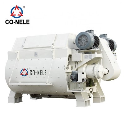 JS5000 electric twin shaft concrete mixer manufacturers in China