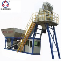 HZS25 25m3/h stationary concrete batching plant for sale